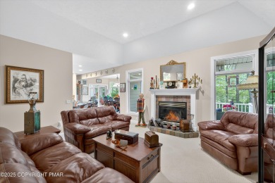 GOLF COURSE LIVING AT ITS FINEST! Tucked away on a peaceful on Lords Valley Country Club, Inc in Pennsylvania - for sale on GolfHomes.com, golf home, golf lot