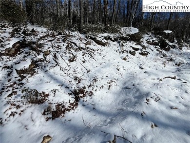 Uphill sloping lot in growing area close to Buckeye Recreation on Beech Mountain Club in North Carolina - for sale on GolfHomes.com, golf home, golf lot