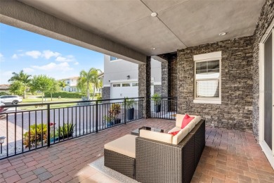EXQUISITE GOLF-FRONT ESTATE IN LAKE NONA - FULLY UPGRADED on Eagle Creek Golf Club in Florida - for sale on GolfHomes.com, golf home, golf lot