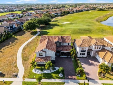 EXQUISITE GOLF-FRONT ESTATE IN LAKE NONA - FULLY UPGRADED on Eagle Creek Golf Club in Florida - for sale on GolfHomes.com, golf home, golf lot