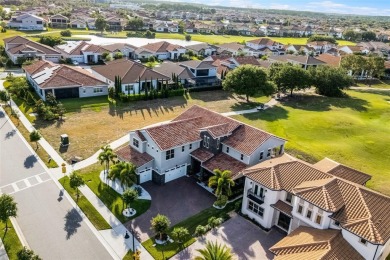 EXQUISITE GOLF-FRONT ESTATE IN LAKE NONA - FULLY UPGRADED on Eagle Creek Golf Club in Florida - for sale on GolfHomes.com, golf home, golf lot