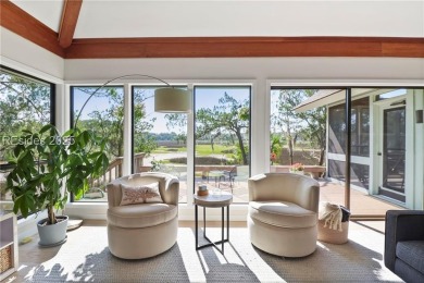 Nestled at the end of a quiet cul-de-sac in the exclusive Palm on Moss Creek Golf Club in South Carolina - for sale on GolfHomes.com, golf home, golf lot