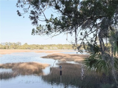 Nestled at the end of a quiet cul-de-sac in the exclusive Palm on Moss Creek Golf Club in South Carolina - for sale on GolfHomes.com, golf home, golf lot