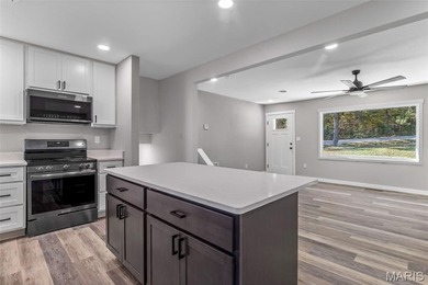 Completely renovated from top to bottom, this 4-bedroom, 3-bath on Terre Du Lac Golf and Country Club in Missouri - for sale on GolfHomes.com, golf home, golf lot