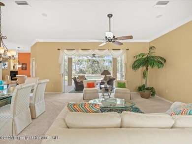 Location, location, location! This 1996 Lindhorst built Custom on Glen Lakes Country Club in Florida - for sale on GolfHomes.com, golf home, golf lot