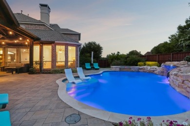 Fabulous Custom all-brick Sanders Home on Oversized Corner Lot on The Golf Club At Twin Creeks in Texas - for sale on GolfHomes.com, golf home, golf lot