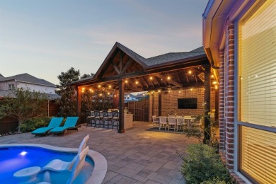 Fabulous Custom all-brick Sanders Home on Oversized Corner Lot on The Golf Club At Twin Creeks in Texas - for sale on GolfHomes.com, golf home, golf lot