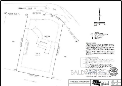 Beautifully landscaped building lot in the sought after on Steelwood Country Club in Alabama - for sale on GolfHomes.com, golf home, golf lot