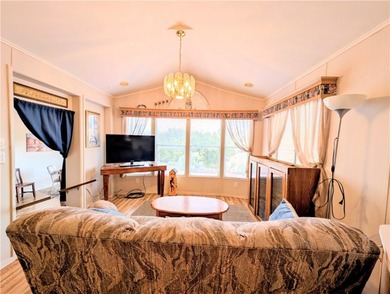 Privacy at its finest. Enclosed patio area in the front of the on Riverview Golf Course in Arizona - for sale on GolfHomes.com, golf home, golf lot