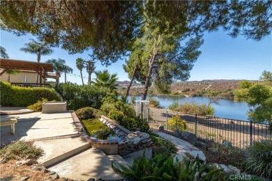 WATERFRONT living on the jump lagoon.  Peaceful, serene on Canyon Lake Country Club in California - for sale on GolfHomes.com, golf home, golf lot