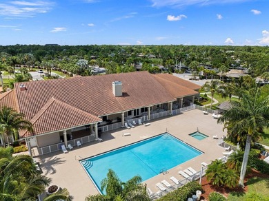 Beautiful landscaped lot that backs to golf course. Waterfall on St. Lucie Trail Golf Club in Florida - for sale on GolfHomes.com, golf home, golf lot