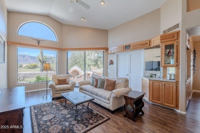 Stunning Location Features Sweeping Panoramic Rear Golf Course & on Gold Canyon Golf Resort - Sidewinder in Arizona - for sale on GolfHomes.com, golf home, golf lot