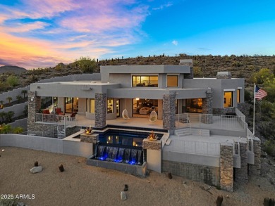 Privately gated and app-remote controlled, this iconic 1-acre on Pointe Golf Course on Lookout Mountain in Arizona - for sale on GolfHomes.com, golf home, golf lot