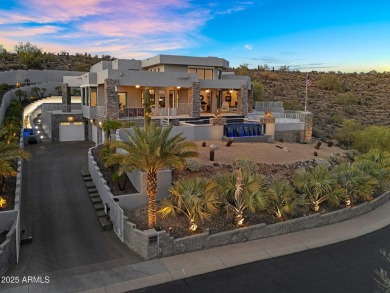 Privately gated and app-remote controlled, this iconic 1-acre on Pointe Golf Course on Lookout Mountain in Arizona - for sale on GolfHomes.com, golf home, golf lot