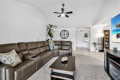 Experience peaceful Florida living in this bright, open villa on Caloosa Greens Executive Golf Course in Florida - for sale on GolfHomes.com, golf home, golf lot