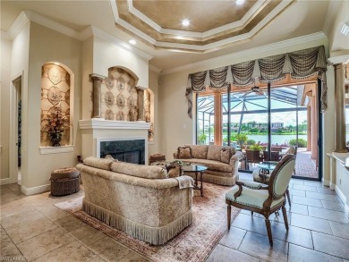 Welcome to this stunning Mediterranean-style residence on The Classics Country Club At Lely Resort in Florida - for sale on GolfHomes.com, golf home, golf lot