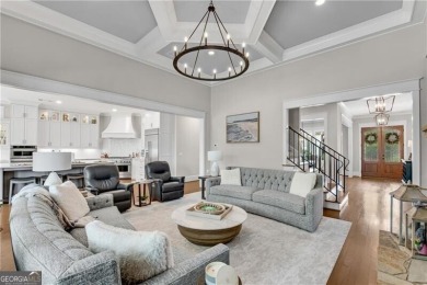 Enlarged Custom Version of DFW Ventures LLC *Bridgefield* Plan on Chateau Elan Golf Club  in Georgia - for sale on GolfHomes.com, golf home, golf lot