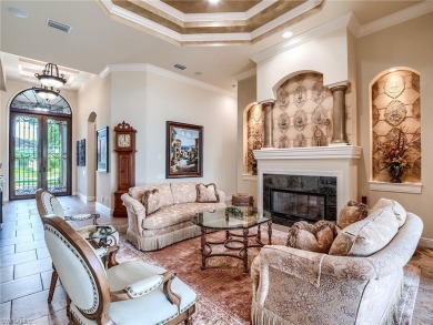 Welcome to this stunning Mediterranean-style residence on The Classics Country Club At Lely Resort in Florida - for sale on GolfHomes.com, golf home, golf lot