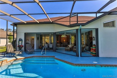 Sugarmill Woods Classic Driftwood model single-family pool home on Sugarmill Woods Golf and Country Club in Florida - for sale on GolfHomes.com, golf home, golf lot