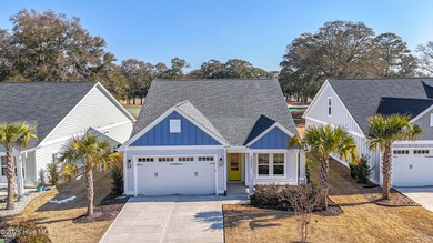 Location is everything, right? This brand new home is less than on Brick Landing Plantation Yacht and Golf Club in North Carolina - for sale on GolfHomes.com, golf home, golf lot