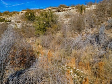 Elevated view looking over the creek below. Quiet street across on The Cliffs Resort in Texas - for sale on GolfHomes.com, golf home, golf lot