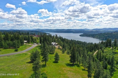 BEAUTIFUL BUILDING SITE WITH CDA LAKE VIEWS AT PRESTIGIOUS BLACK on The Golf Club at Black Rock in Idaho - for sale on GolfHomes.com, golf home, golf lot