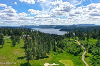 BEAUTIFUL BUILDING SITE WITH CDA LAKE VIEWS AT PRESTIGIOUS BLACK on The Golf Club at Black Rock in Idaho - for sale on GolfHomes.com, golf home, golf lot