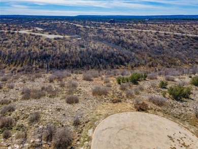 Elevated view looking over the creek below. Quiet street across on The Cliffs Resort in Texas - for sale on GolfHomes.com, golf home, golf lot