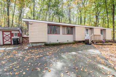 Welcome to this beautifully updated single-floor ranch home on Lords Valley Country Club, Inc in Pennsylvania - for sale on GolfHomes.com, golf home, golf lot