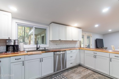 Welcome to this beautifully updated single-floor ranch home on Lords Valley Country Club, Inc in Pennsylvania - for sale on GolfHomes.com, golf home, golf lot