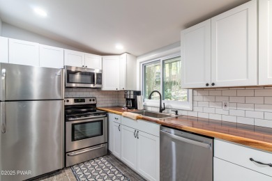 Welcome to this beautifully updated single-floor ranch home on Lords Valley Country Club, Inc in Pennsylvania - for sale on GolfHomes.com, golf home, golf lot