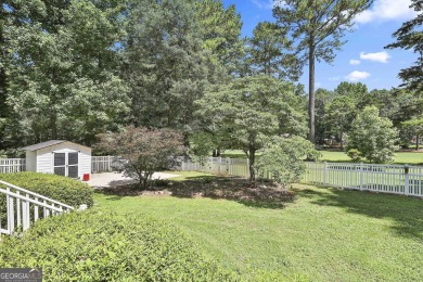 Enjoy the golf course views from this beautifully updated on Canongate On White Oak Golf Course in Georgia - for sale on GolfHomes.com, golf home, golf lot