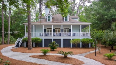 Discover coastal living at its finest in this stunning 3,883 sq on Haig Point Golf Club in South Carolina - for sale on GolfHomes.com, golf home, golf lot
