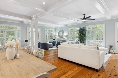 Discover coastal living at its finest in this stunning 3,883 sq on Haig Point Golf Club in South Carolina - for sale on GolfHomes.com, golf home, golf lot