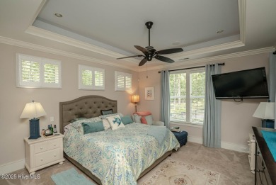 Hello Curb Appeal! A low country inspired 4BR and 3.5BA home on Ocean Ridge Plantation in North Carolina - for sale on GolfHomes.com, golf home, golf lot