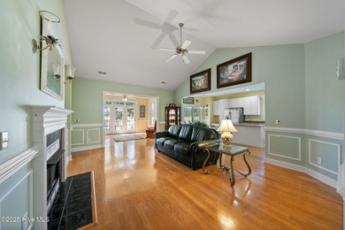 This classic all-brick home is located at the end of a private on Members Club At St. James Plantation in North Carolina - for sale on GolfHomes.com, golf home, golf lot
