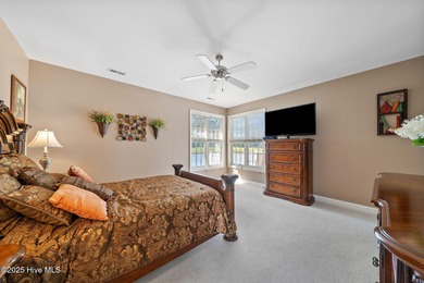 This classic all-brick home is located at the end of a private on Members Club At St. James Plantation in North Carolina - for sale on GolfHomes.com, golf home, golf lot