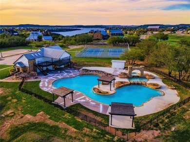 Over half an acre of golf course and water view. This sloped lot on The Cliffs Resort in Texas - for sale on GolfHomes.com, golf home, golf lot