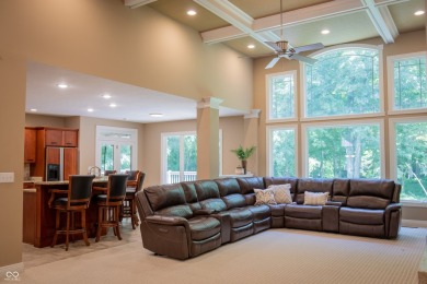 Custom 5 bedroom home on 1.71 acres with mature wooded nature on Bear Slide Golf Club in Indiana - for sale on GolfHomes.com, golf home, golf lot