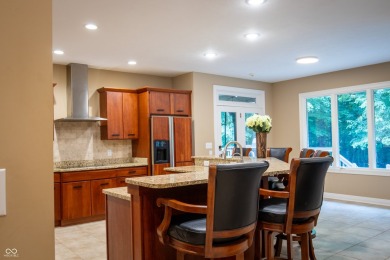 Custom 5 bedroom home on 1.71 acres with mature wooded nature on Bear Slide Golf Club in Indiana - for sale on GolfHomes.com, golf home, golf lot
