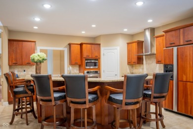 Custom 5 bedroom home on 1.71 acres with mature wooded nature on Bear Slide Golf Club in Indiana - for sale on GolfHomes.com, golf home, golf lot
