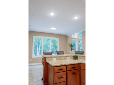Custom 5 bedroom home on 1.71 acres with mature wooded nature on Bear Slide Golf Club in Indiana - for sale on GolfHomes.com, golf home, golf lot