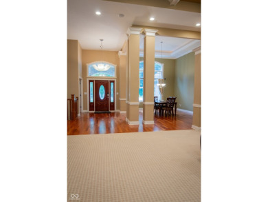 Custom 5 bedroom home on 1.71 acres with mature wooded nature on Bear Slide Golf Club in Indiana - for sale on GolfHomes.com, golf home, golf lot