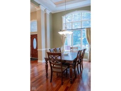 Custom 5 bedroom home on 1.71 acres with mature wooded nature on Bear Slide Golf Club in Indiana - for sale on GolfHomes.com, golf home, golf lot