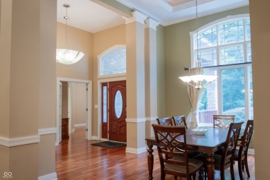 Custom 5 bedroom home on 1.71 acres with mature wooded nature on Bear Slide Golf Club in Indiana - for sale on GolfHomes.com, golf home, golf lot