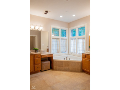 Custom 5 bedroom home on 1.71 acres with mature wooded nature on Bear Slide Golf Club in Indiana - for sale on GolfHomes.com, golf home, golf lot