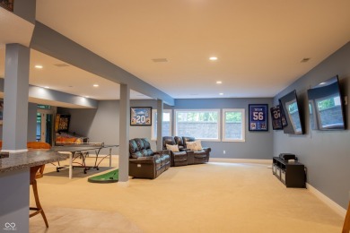 Custom 5 bedroom home on 1.71 acres with mature wooded nature on Bear Slide Golf Club in Indiana - for sale on GolfHomes.com, golf home, golf lot