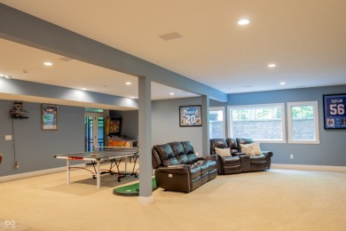 Custom 5 bedroom home on 1.71 acres with mature wooded nature on Bear Slide Golf Club in Indiana - for sale on GolfHomes.com, golf home, golf lot