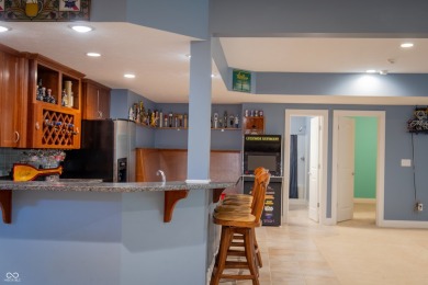 Custom 5 bedroom home on 1.71 acres with mature wooded nature on Bear Slide Golf Club in Indiana - for sale on GolfHomes.com, golf home, golf lot