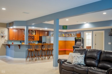 Custom 5 bedroom home on 1.71 acres with mature wooded nature on Bear Slide Golf Club in Indiana - for sale on GolfHomes.com, golf home, golf lot